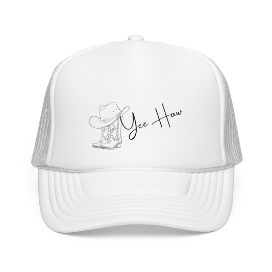 Yee Haw Foam Trucker Hat (Embroidery)