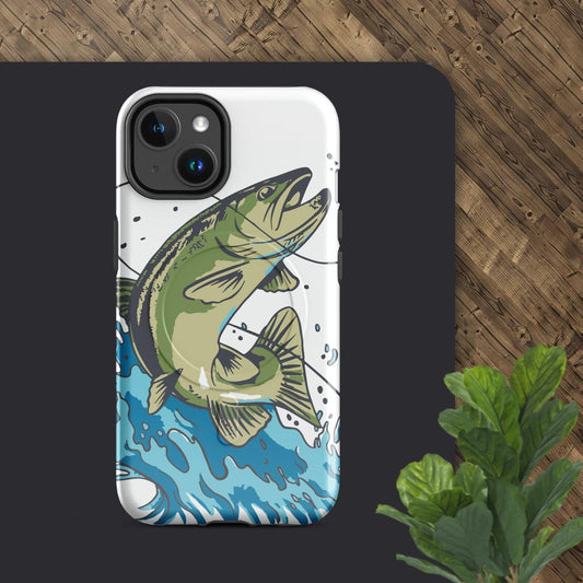 Fish theme MagSafe® tough case for iPhone®