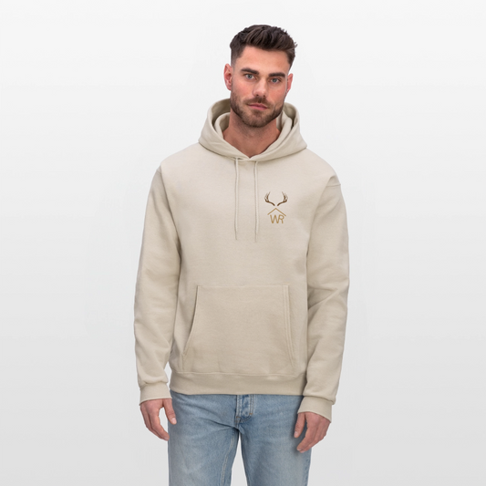 WR Horns Men's Hoodie - Sand