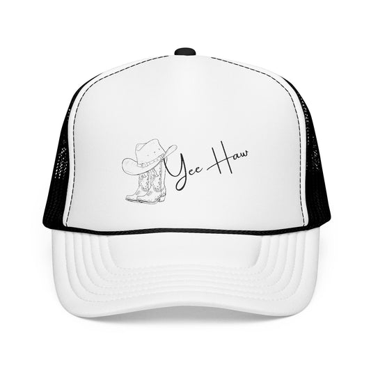 Yee Haw Foam Trucker Hat (Embroidery)