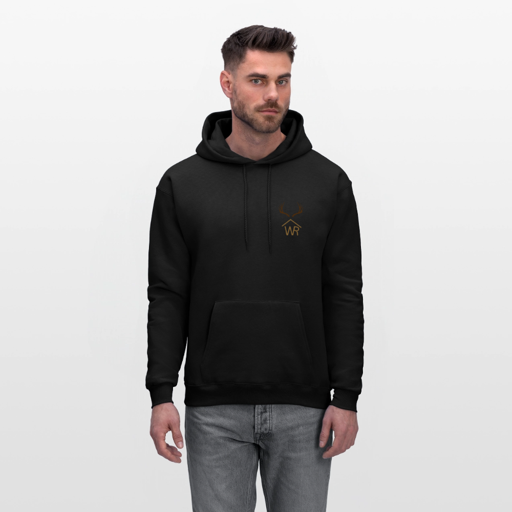 WR Horns Men's Hoodie - black