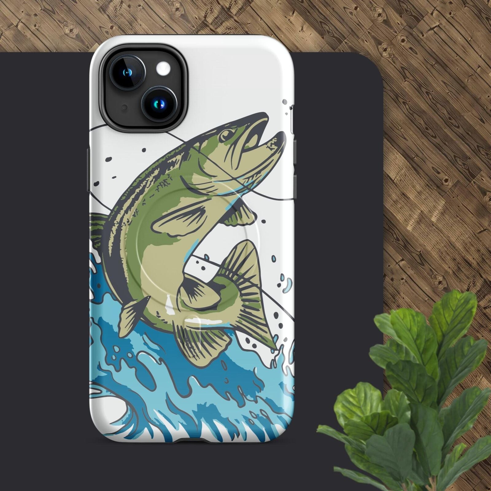 Fish theme MagSafe® tough case for iPhone®