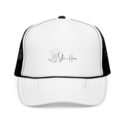 Yee Haw Embroidered Foam Trucker Hat